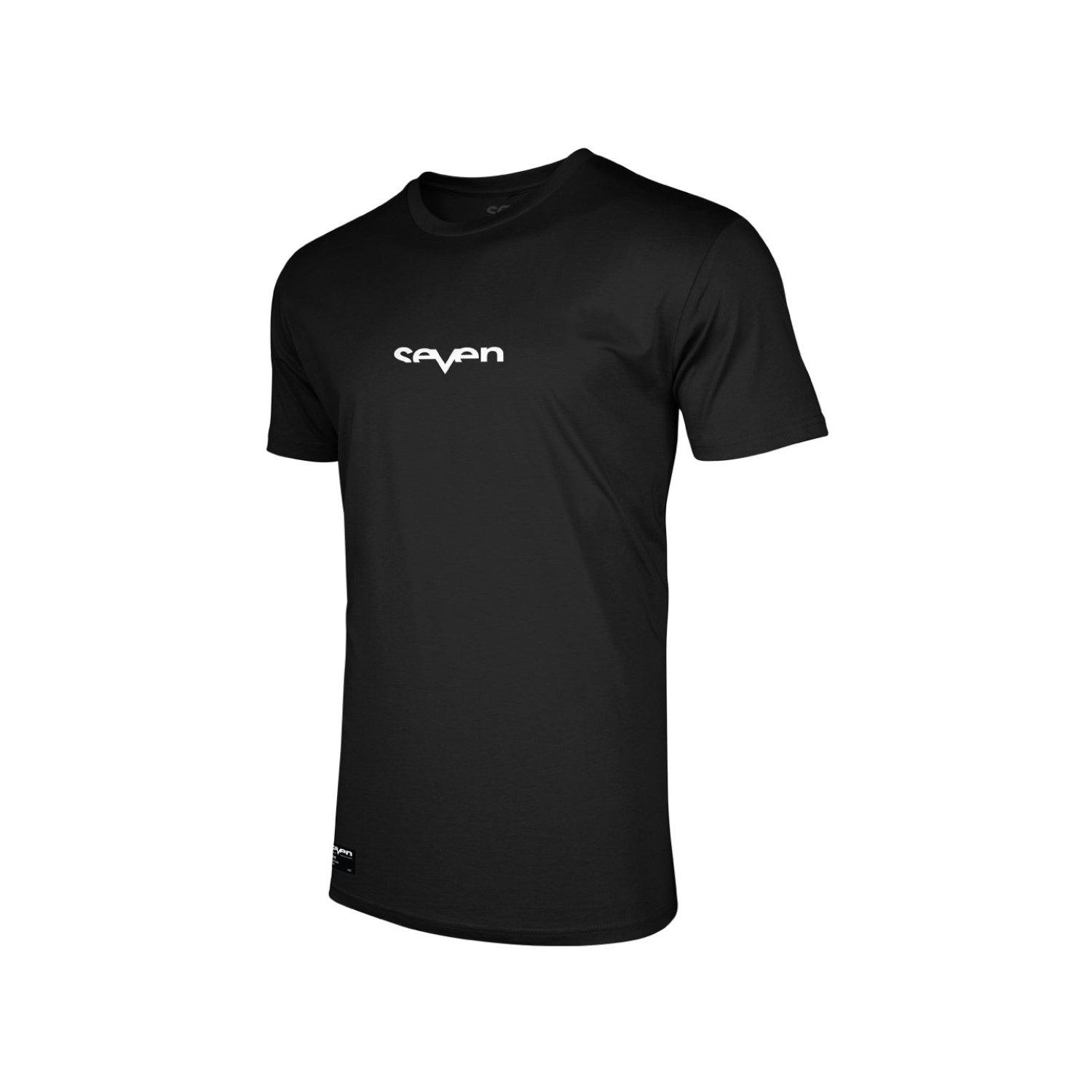SEVEN MX - SHIRT - MICRO BRAND TEE BLACK (2022)